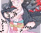色々なものに使えるイラストを描きます ふわふわ系の配色で描くことが得意です。アニメ、オリキャラＯＫ イメージ2