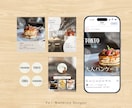 Instagramのデザインサポートいたします インスタグラムデザインを1カ月分まとめて制作します♪ イメージ6