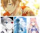 SNSアイコンや1枚絵を描きます 自分だけのイラストが欲しい、そんな時に！ イメージ1