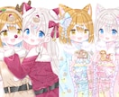 商用可◆ふわふわ・キラキラ・可愛いイラスト描きます 作成開始日から約3日で納品可能！繊細で可愛いをお届けします！ イメージ7