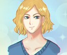 キャラクターアイコン描きます 綺麗で儚く雰囲気のあるアイコンをお描きします。 イメージ2