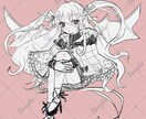 即日納品可能！全身イラスト描きます ラフな雰囲気で女の子の全身イラストを描きます！ イメージ4