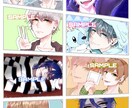 貴方のキャラのSNSアイコン描きます SNSアイコンや企画プレ、誕生日プレなどにいかがですか? イメージ2