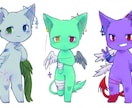 ケモノ系、人外キャラクターのアイコン描きます あなたのオリジナルキャラクターを描かせてください。 イメージ2