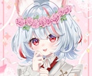 Vtuber・OCの一枚絵、立ち絵お描きします カラフルでポップ！かわいくてイキイキしたイラストならお任せ！ イメージ5