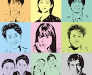 ひと味違う似顔絵シルエット描きます ビジネスを加速させる「シルエット似顔絵」を提供します。 イメージ1