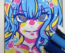 コピック、ポスカのイラストを販売します あなたの日常に鮮やかで弾ける彩りを イメージ1