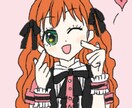 SNSなどで使えるアイコン、ヘッダー描きます オリジナルの可愛い女の子描きます イメージ2