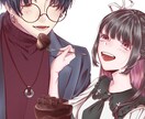 夢絵･商用･SNSなど！キラキラなイラスト描きます 推しの誕生日･アイコン・夢絵等！ご希望承ります♪ イメージ4