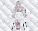耽美でアンニュイな女の子の絵を描きます イメージがぼんやりでも丁寧にヒアリングしていきます︎✦︎ イメージ2