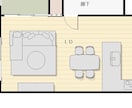 格安でお部屋のイメージを３Dパースにします 部屋全体が分かるように4方向（4隅）作成します。 イメージ5