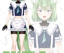 Vtuber向けLive2D用イラストを作成します キャラデザ、イラスト、パーツ分けまでお任せください！ イメージ9
