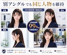 同一性を極めた長期連載文章(挿絵付)作成します 挿絵人物一致度99%超、ブレない文章でブランド力を維持します イメージ6