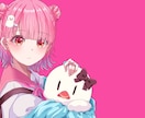 歌ってみたのサムネイルを描きます 本家寄せOK！可愛い絵柄のイラストが得意です♡ イメージ5