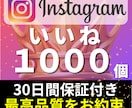 インスタの投稿にいいね+1000個増加します Instagramを世界へ拡散！いいね+1000個増加します イメージ1