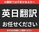 ライティングの日⇔英翻訳いたします AI翻訳だけでは不安な方へ。意図が正確に伝わる翻訳。 イメージ1