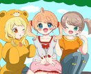 書き直しオッケー！かわいいSNSアイコン描きます リクエストされた可愛い女の子のイラストを描きます！ イメージ8