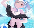 素敵で魅力的な1枚絵､アイコン､立ち絵を描きます 可愛い女の子や美少女、綺麗なお姉さんなどを沢山描きます!! イメージ4
