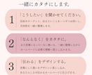 STUDIOであなたに寄り添うHP制作をします あなたの「伝えたい」を丁寧に、カタチに。 イメージ3
