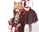 あなただけのキャラクターイラストを制作します かわいいキャラクターをご希望にそった雰囲気で描きます！ イメージ6