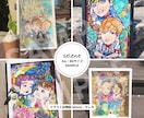 透明の似顔絵ウェルカムボードお作りします 感動を演出する、2人だけのロマンティクな結婚式♥ イメージ7
