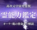 霊能力・霊感・スピリチュアルギフトを霊視します 隠れた霊能力・オーラ・魂の使命と覚醒の道を光でお伝えします。 イメージ1