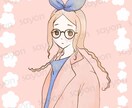 アイコンなどに/完成品イラストを販売しています 商用利用可！可愛い・おしゃれ・スタイリッシュ♪表情5種！ イメージ5