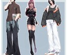 TRPG・ゲームキャラ等の立ち絵作成ます ご要望に沿ったキャラクター作成をさせていただきます イメージ4