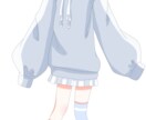 立ち絵描きます 歌い手、ゲーム実況などで使える立ち絵描きます イメージ1