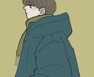 SNSアイコンなどに。シンプルなイラスト描きます ツイッター、インスタ、その他snsのアイコン イメージ5