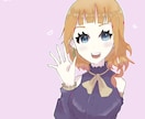 美少女キャラのSNSアイコンを描きます SNS、ブログ、Youtubeにおすすめ！ イメージ4