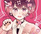 キラキラしたキャラクターイラストを描きます ポップで可愛らしいイラスト。アイコンや配信のサムネに。 イメージ3