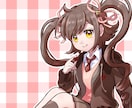 商用OK！キャラクターイラスト作成します 元気でカラフル可愛い絵を提供します！ イメージ2