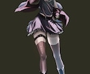 かっこいいダーク系イラストをお描きします 光×影で魅せる退廃系キャラ、サムネを制作いたします イメージ5