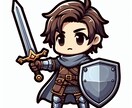 SNSのアイコンを作成します ちびキャラのイメージで作るアイコン イメージ10