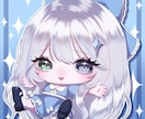 最短２日！キラキラかわいいミニキャラ絵描きます 商用、二次利用可！アイコンなど様々な場面でお使いください イメージ4