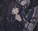 カップルイラスト(夢絵、単体イラストなど)描きます ご希望に合わせて幅広く対応します イメージ2