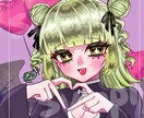 SNSアイコン・1枚絵描きます 可愛くて華やかなイラストを制作いたします！ イメージ5