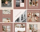インスタのフィード投稿用画像購入できます Canvaテンプレ！おしゃれな海外風デザイン！ イメージ3