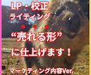 整理商品購入者｜LP・文章・ブランディングします LP構成・文章作成・各ライティング・校正を内容別に対応。 イメージ1