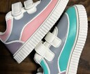世界で一つだけのスニーカーペイントを提供します 大切な人と履く、あなたたちだけのスニーカーを制作します。 イメージ2