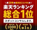 楽天で売れない・利益が残らない原因診断します SOY企業店長（2009）SOA企業CVR責任者（2013） イメージ1