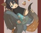 可愛い！アイコン・一枚絵・サムネなど作成します 可愛い絵柄でデザイン、貴方の思い描く子を描きます！ イメージ1