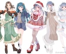 超オトク✦1枚3,000円✦イラスト描きます クオリティはそのままで！リテイクなしイラストです♥ イメージ3