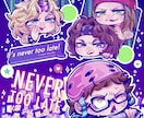 アメコミ風　オリキャラ・似顔絵・イラスト描きます ちょっとクセあり　デフォルメ絵柄/人物ならなんでもOKです イメージ3