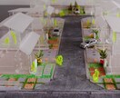 建築模型、製作します レーザーカッターで、木材やアクリルを自由自在に加工。 イメージ6