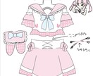 アイドル風衣装を作成ます とびきり可愛いアイドルにさせます イメージ1
