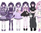 IRIAM立ち絵描きます IRIAM配信に使える立ち絵を描きます イメージ1