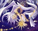 商用OK！中性的、ファンタジーイラストを制作します 先着残り8名様割引！アイコン、立ち絵、一枚絵など！ イメージ1