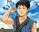 OO風似顔絵お描きいたします お好きな画風を再現～風似顔絵お描きします♪ イメージ3